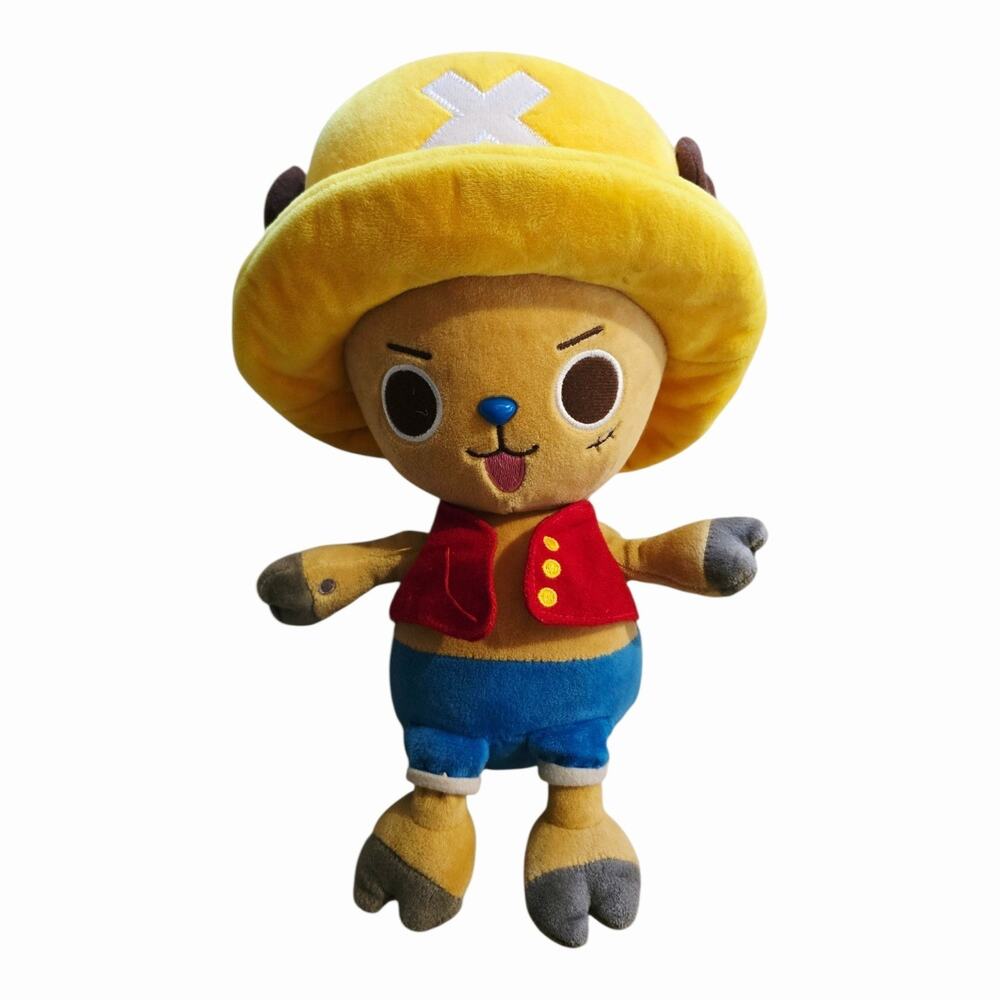 One Piece Tony Tony Chopper plush Toy x Monkey D. Luffy outfit toei animation